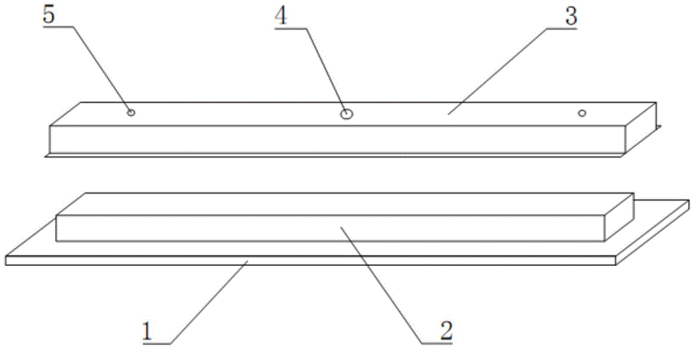 Manufacturing method and tool for silicon rubber mold of landscape material