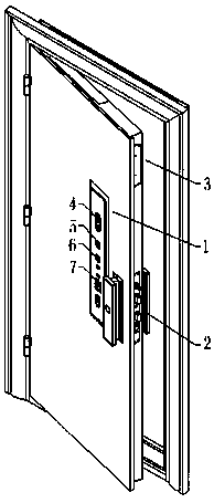 Door lock system and use method thereof