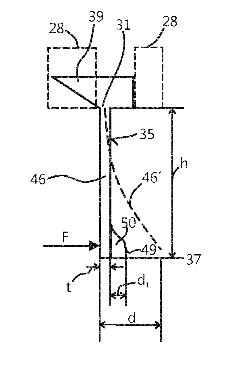 Nozzle arrangement with brush and squeegee