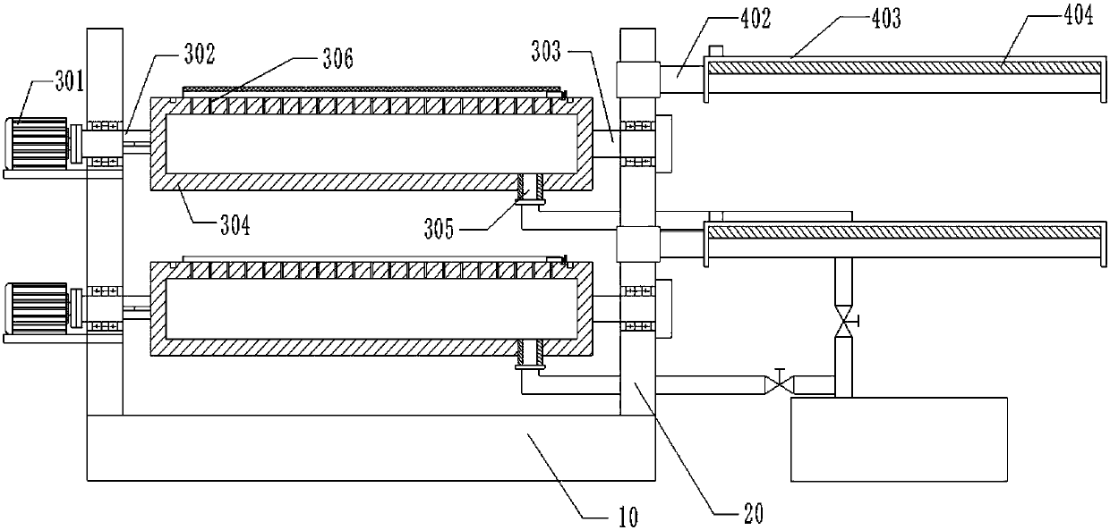 Turnover device for diode package