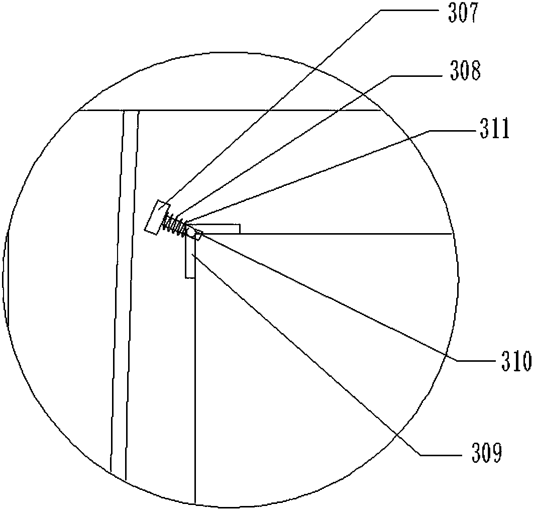 Turnover device for diode package