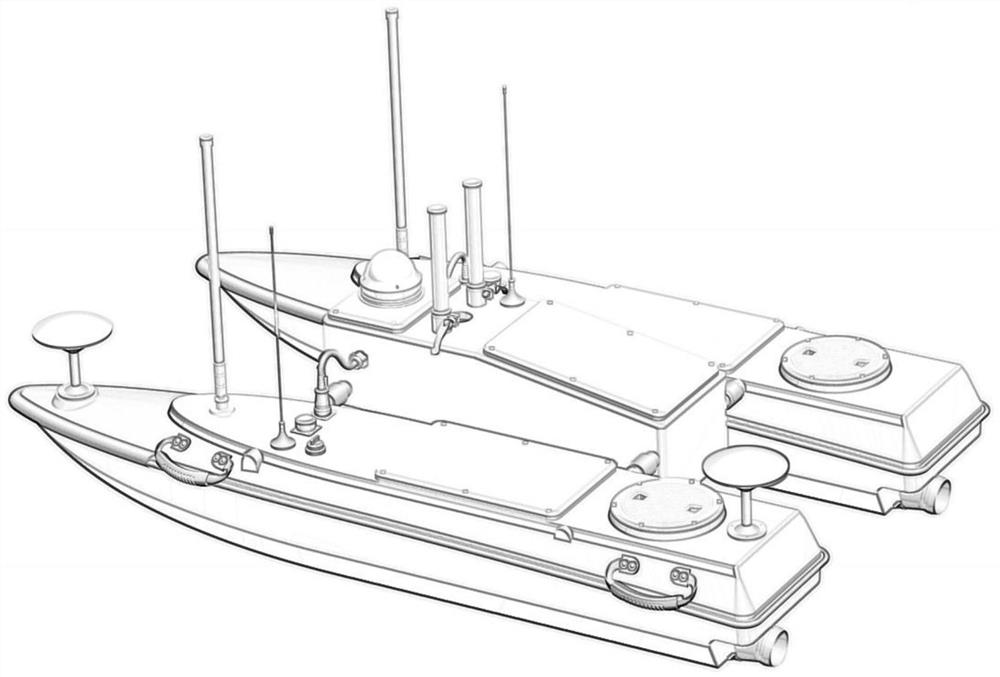 Marine ranch intelligent breeding system based on unmanned ship