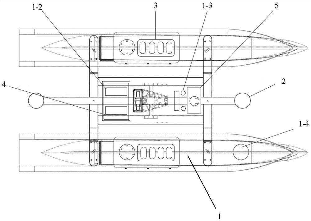 Marine ranch intelligent breeding system based on unmanned ship