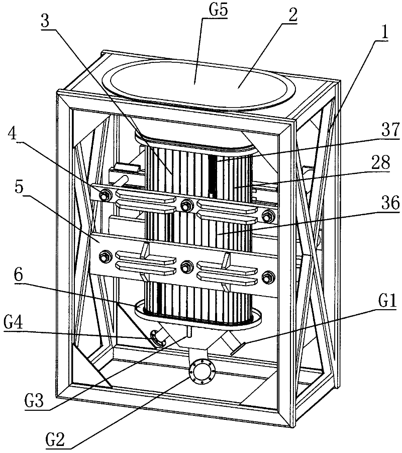 Apparatus for sludge undertaking, flexible pipe extruding dewatering and transportation, and system thereof