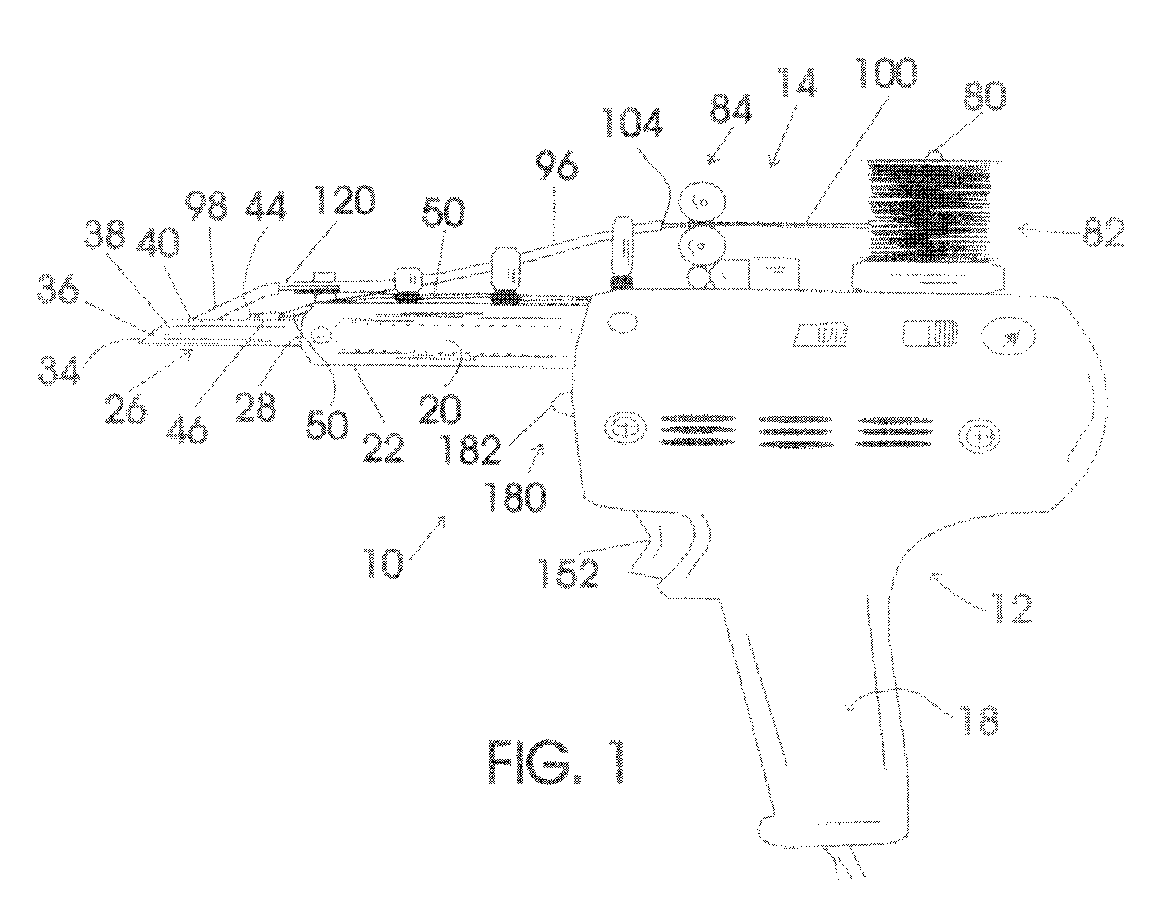 Self-feeding soldering device