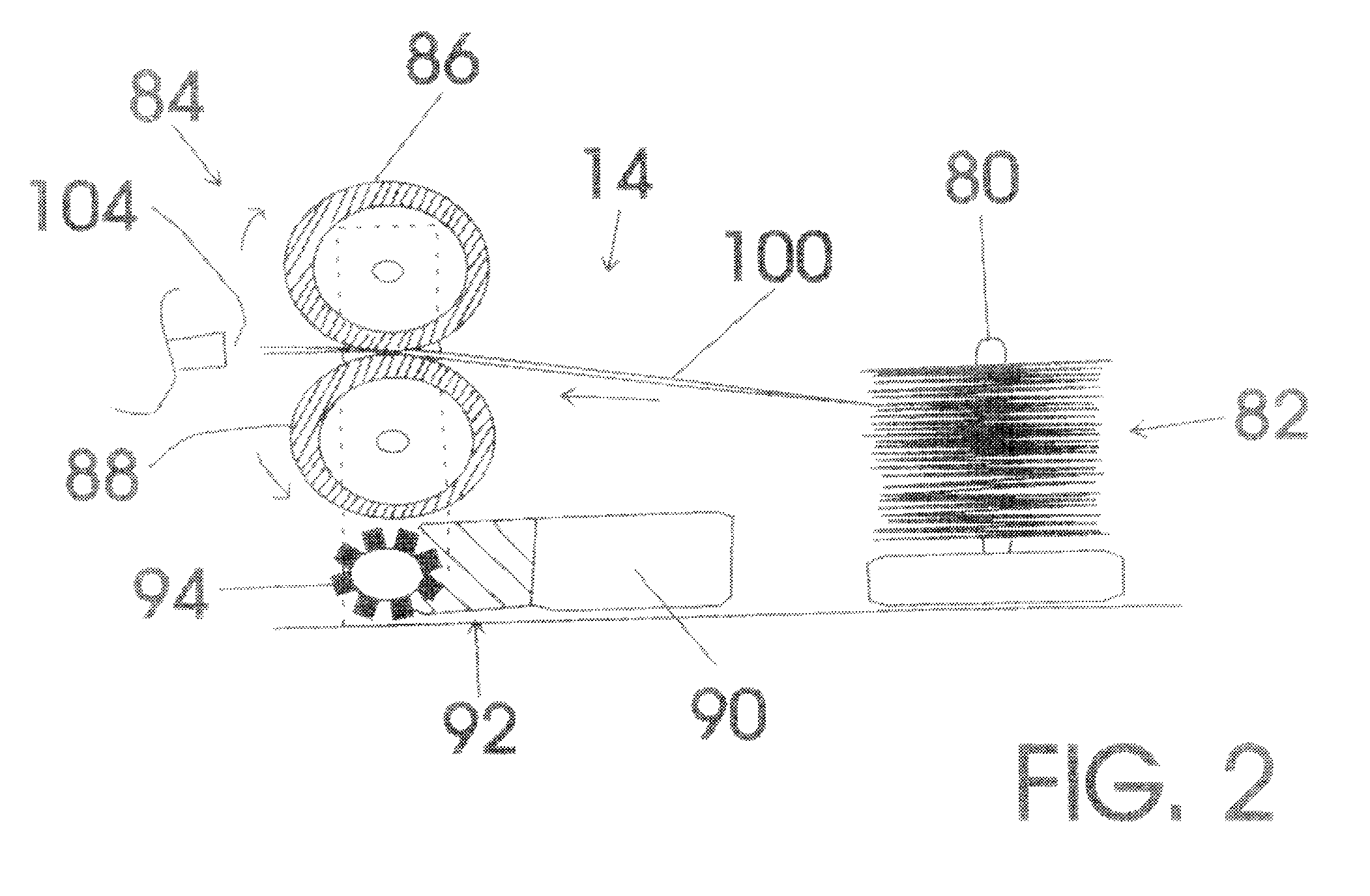 Self-feeding soldering device