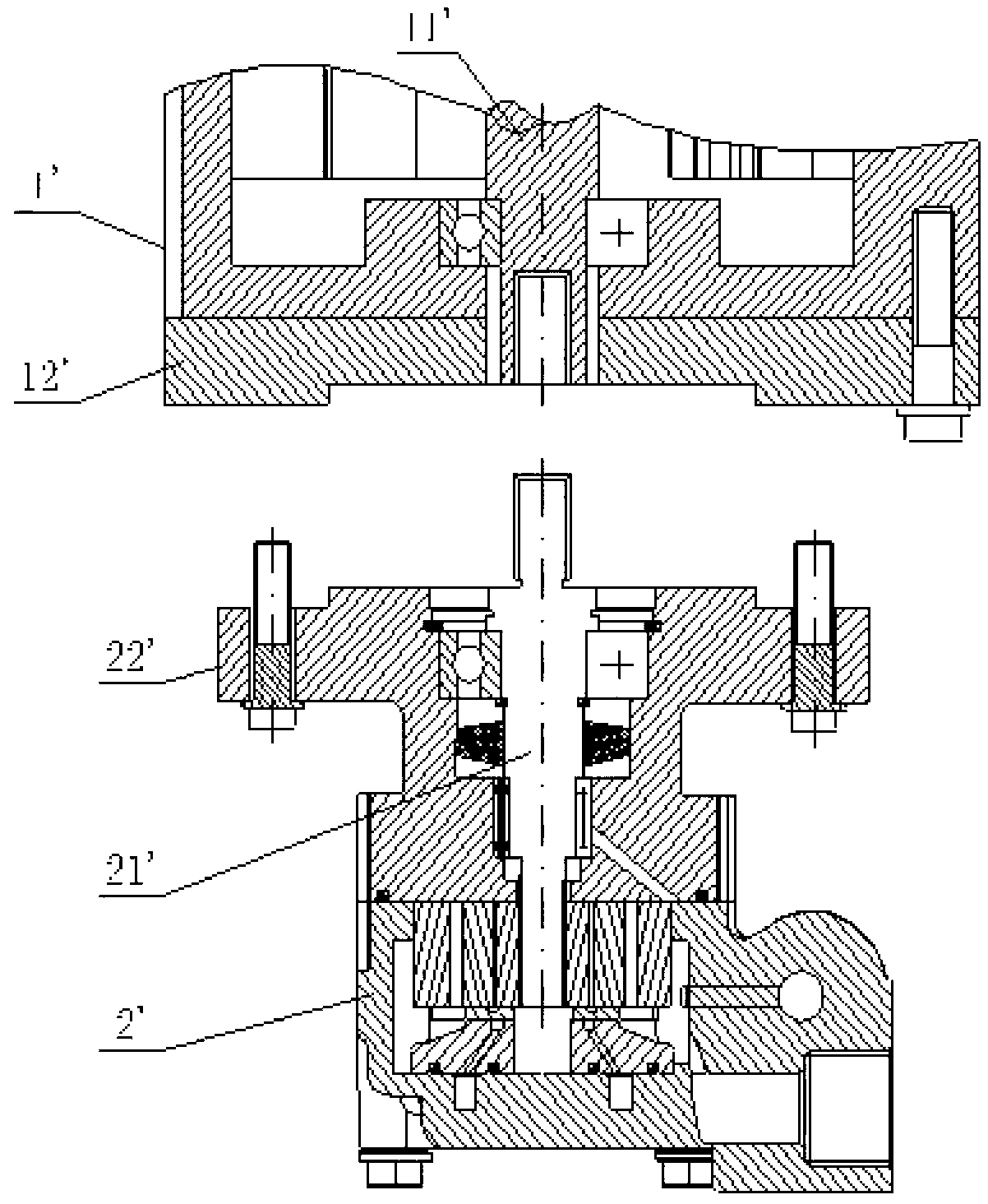 Electric power steering pump for electric automobile