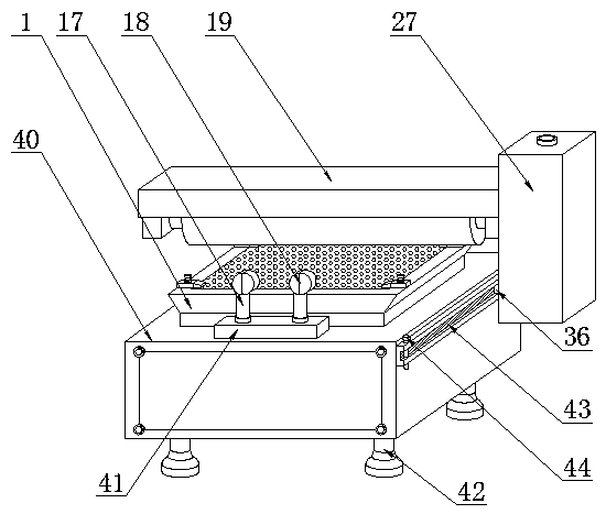 An environment-friendly printing device for paper color printing