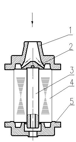 Centrifugal aluminium casting method of cage type rotor of motor