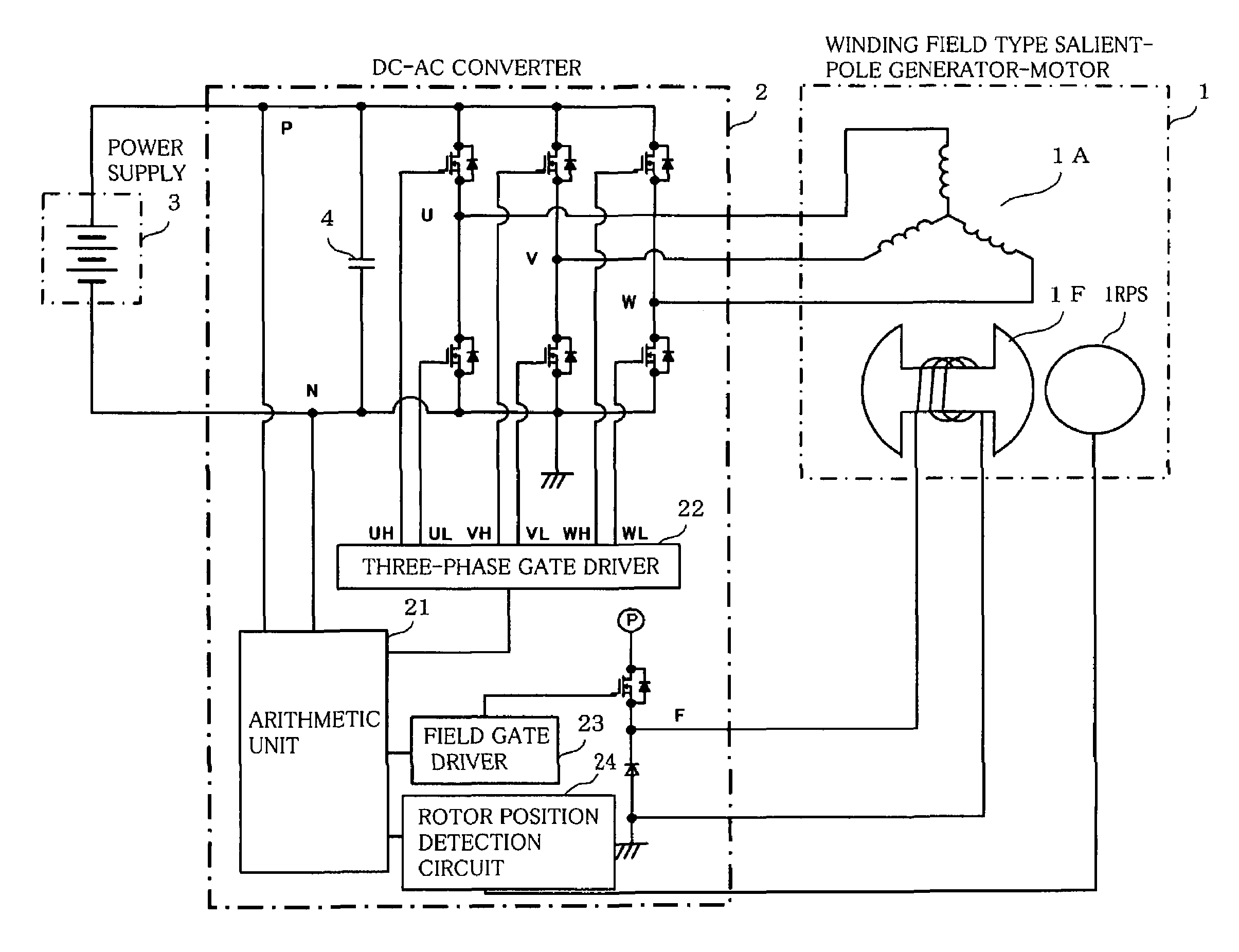 Vehicular generator-motor control apparatus