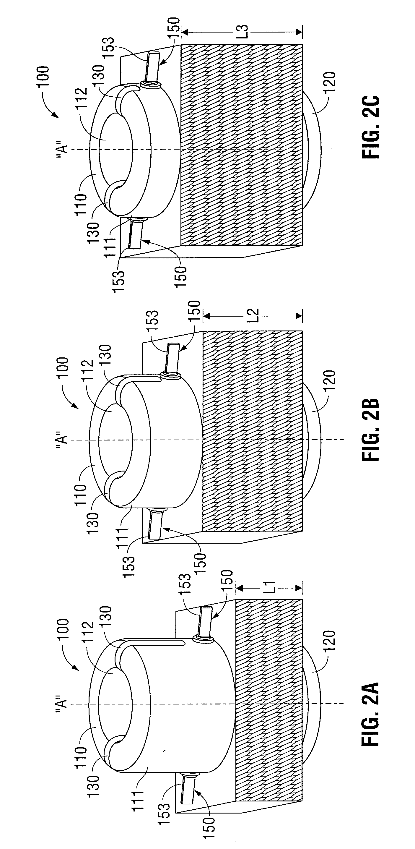 Universal height foam port