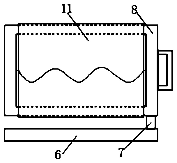 Dust disposing device