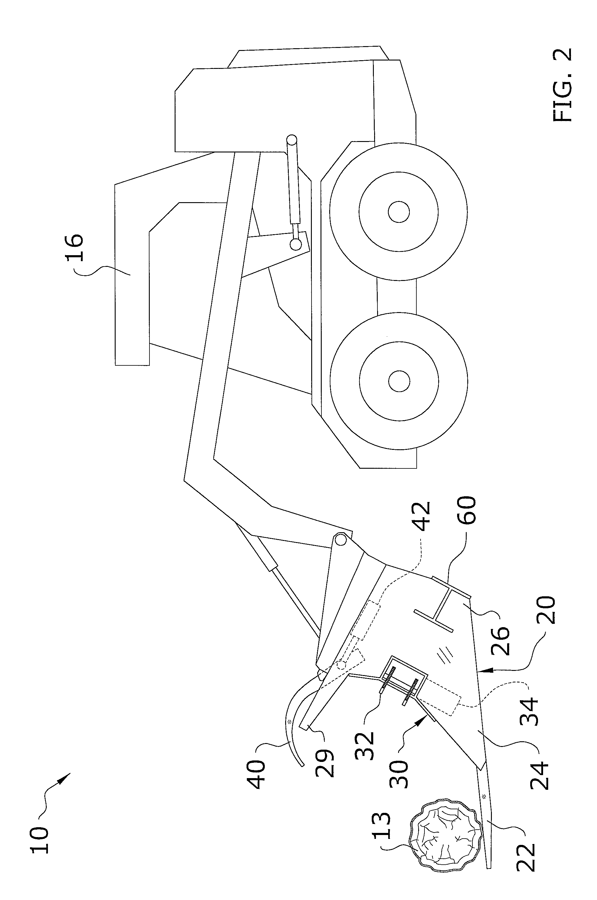 Wood processor attachment for skid steer loader