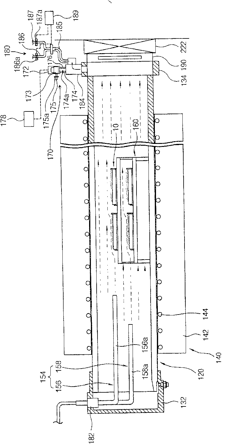 Device and method for synthesizing carbon nanotube