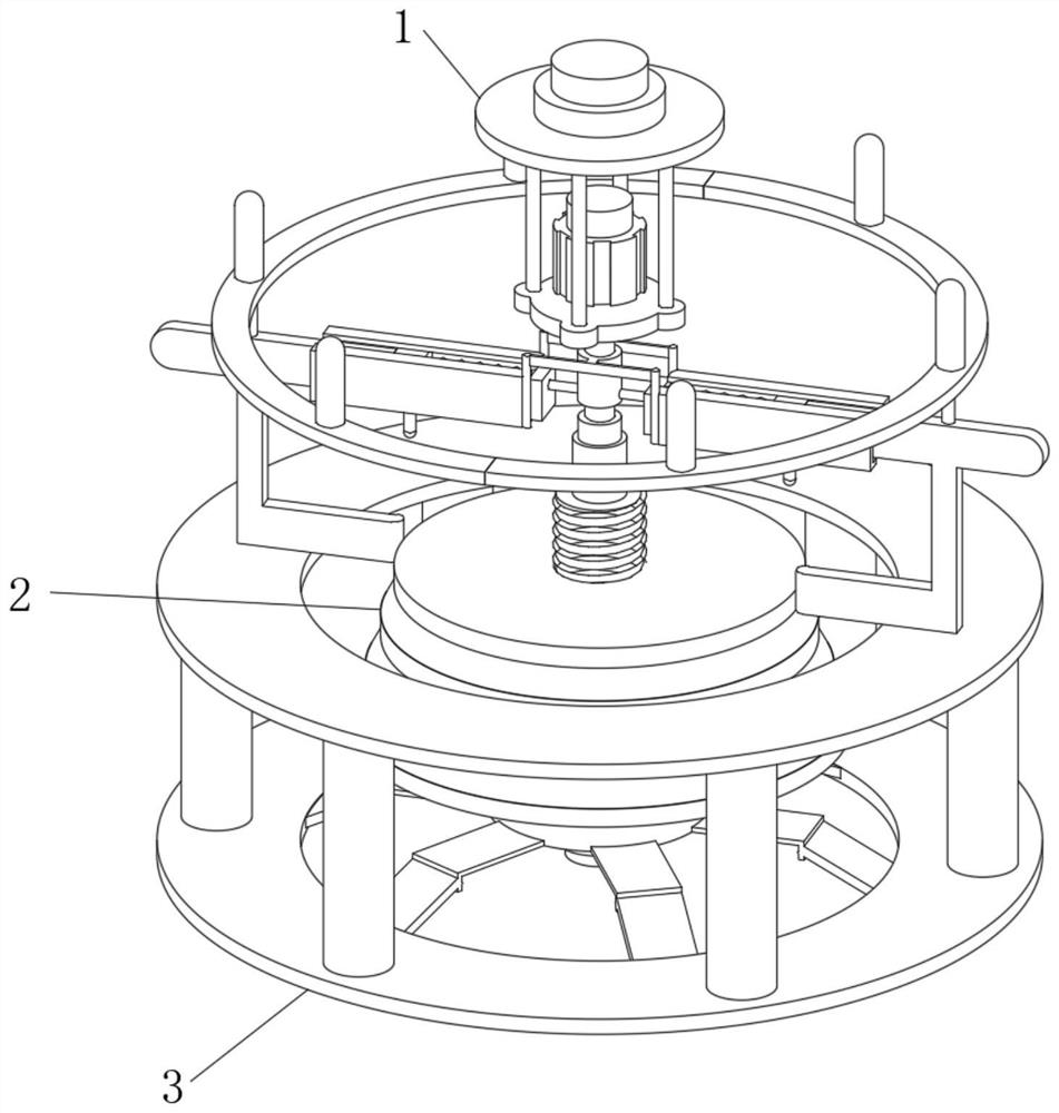 Mechanical regulation and control type external driving conveying device