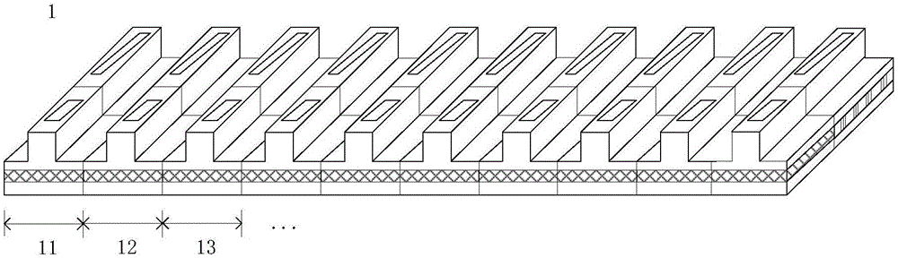 Multi-wavelength array laser and manufacture method and use method thereof