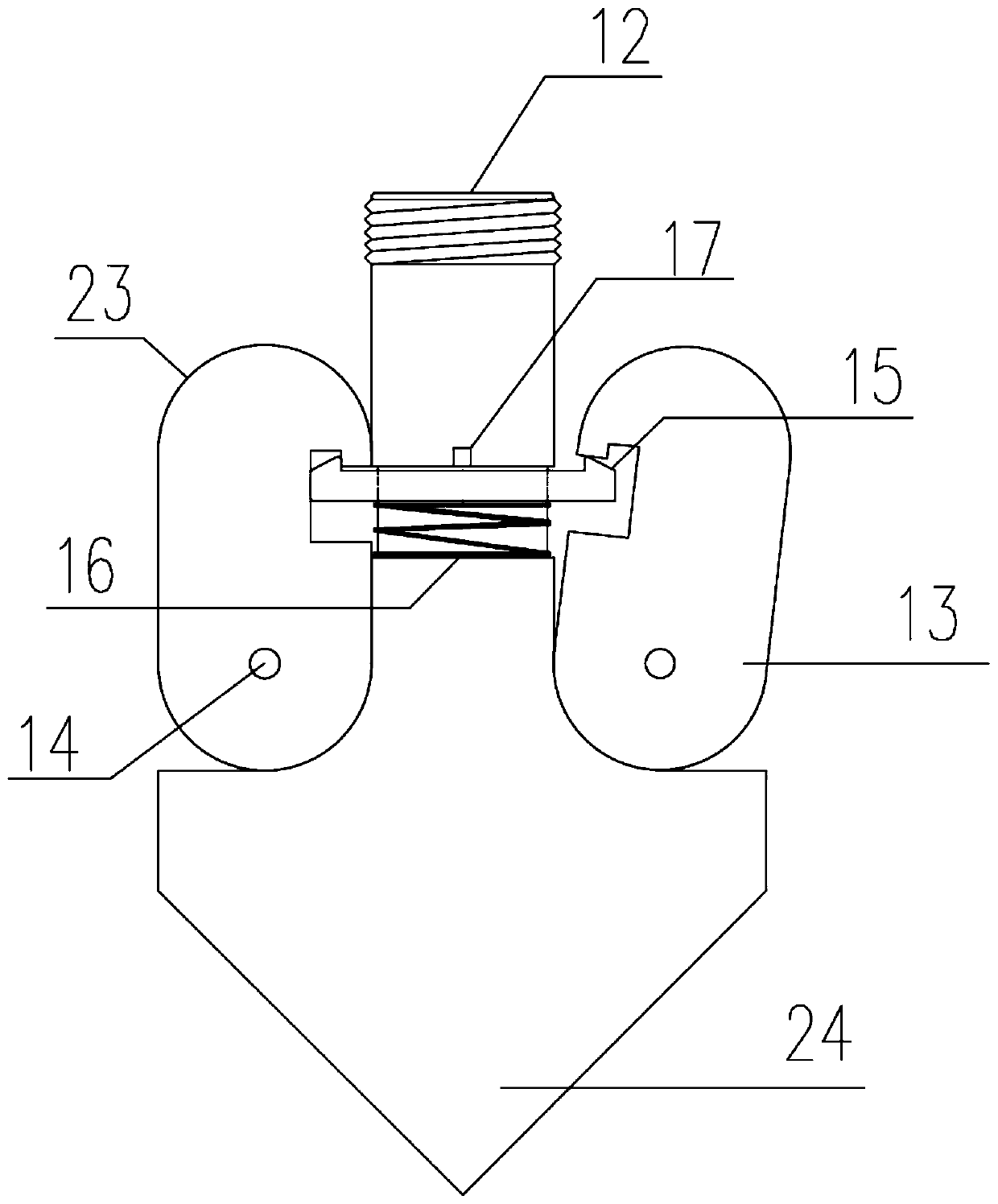 Concrete prefabricated pipe pile only bearing anti-drawing effect