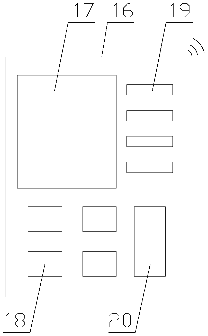 An ecological green wall with remote monitoring function and easy splicing