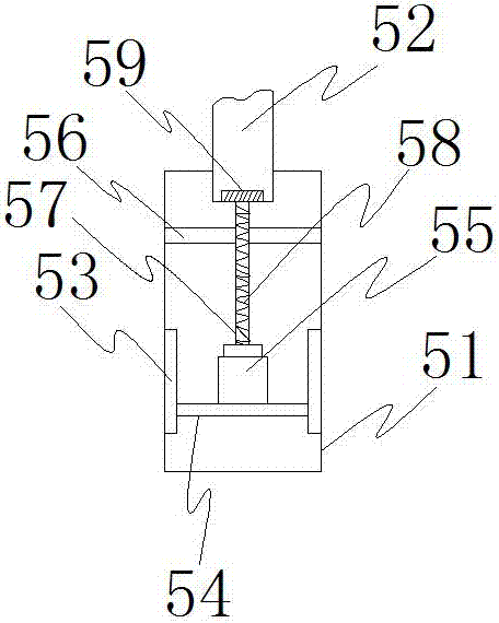 Water storage irrigation system used in hilly area