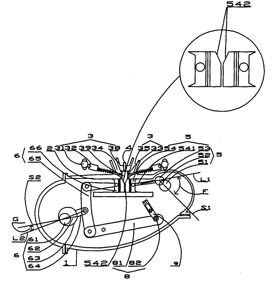 Energy-saving phase gear torsion increasing device for engine