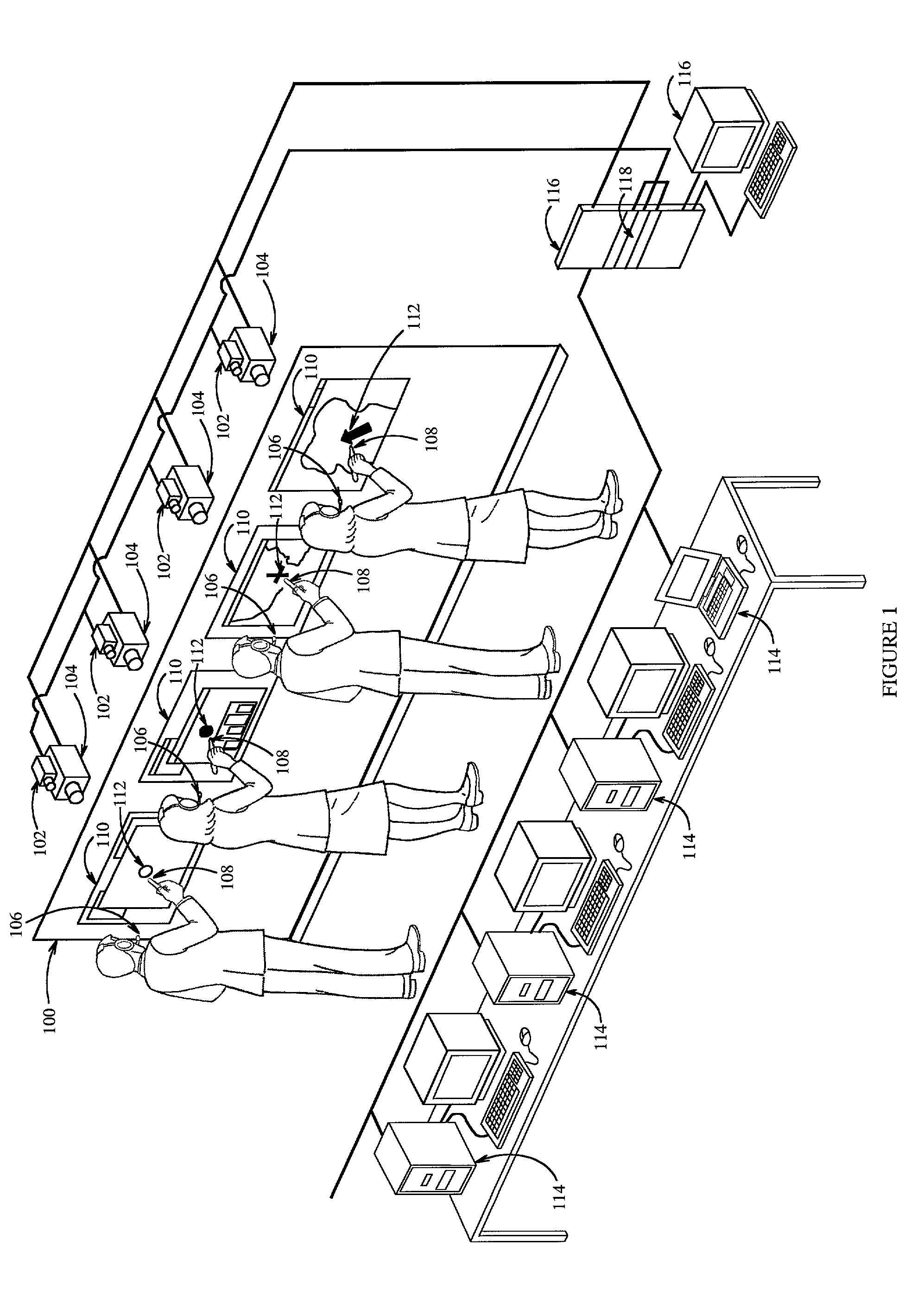 Apparatus and method for a multiple-user interface to interactive information displays