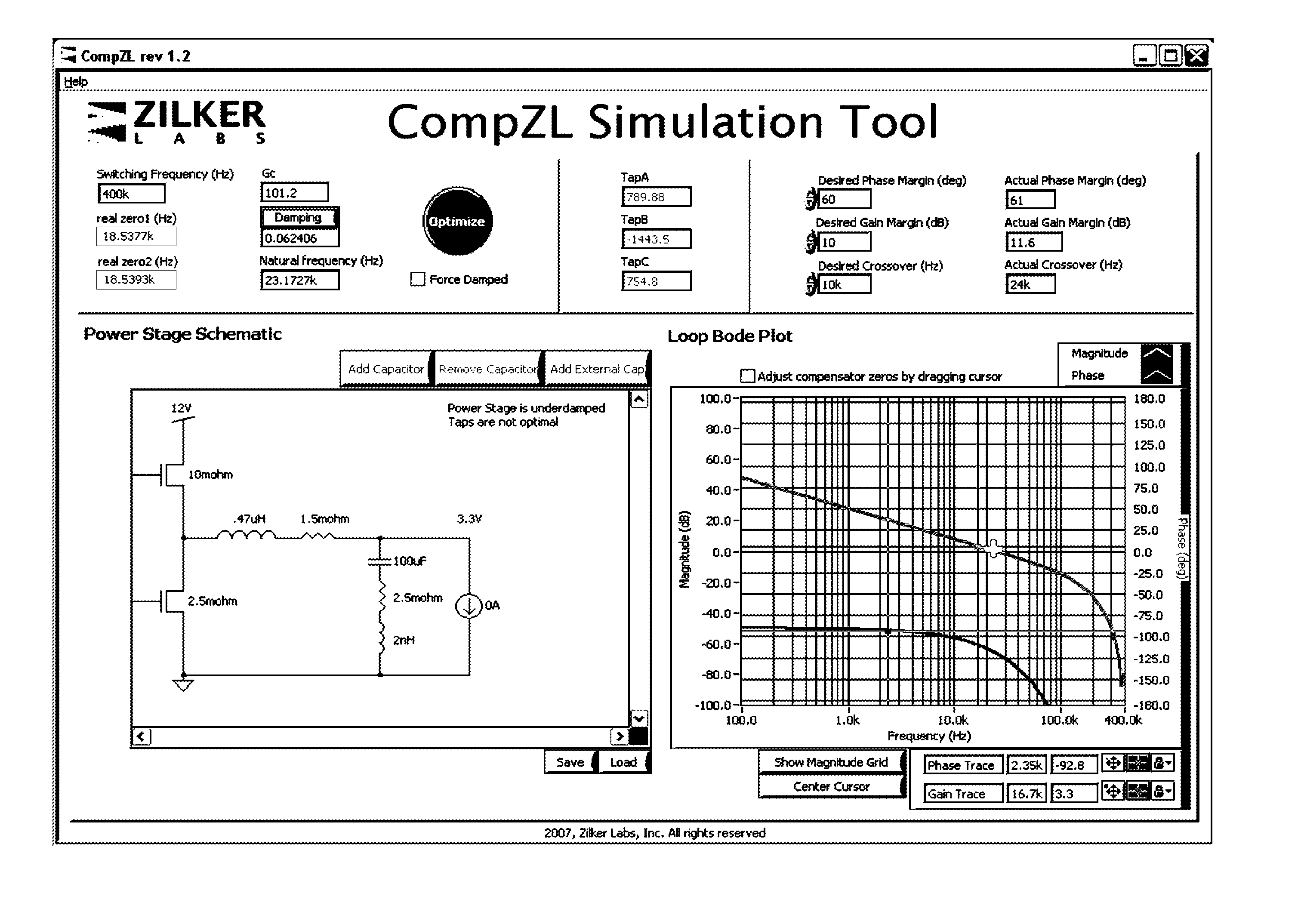 Adaptive compensation in digital power controllers