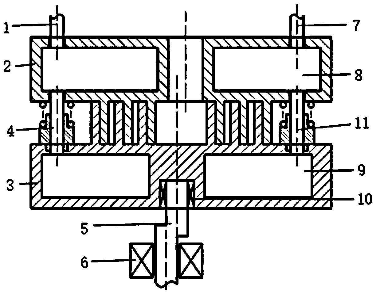 A scroll dynamic and static joint and a water-cooled oil-free scroll compressor