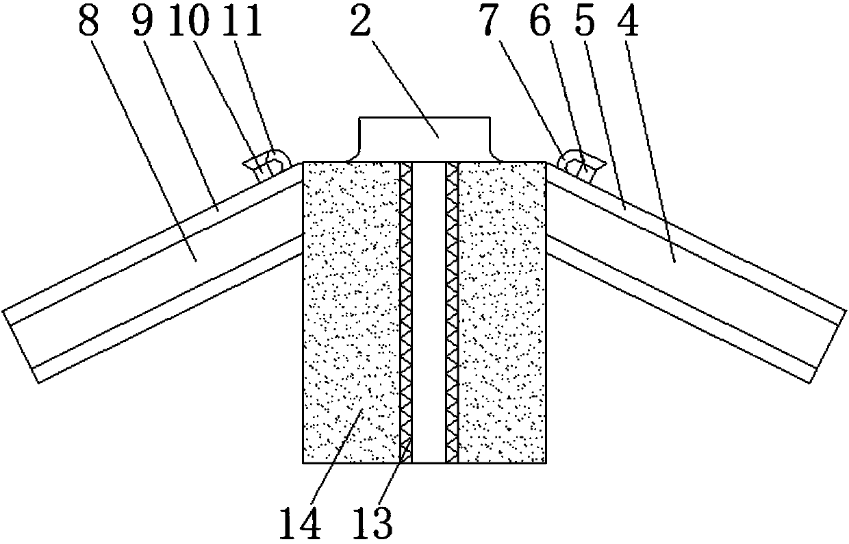 Long-journey garment capable of improving sleep comfort level