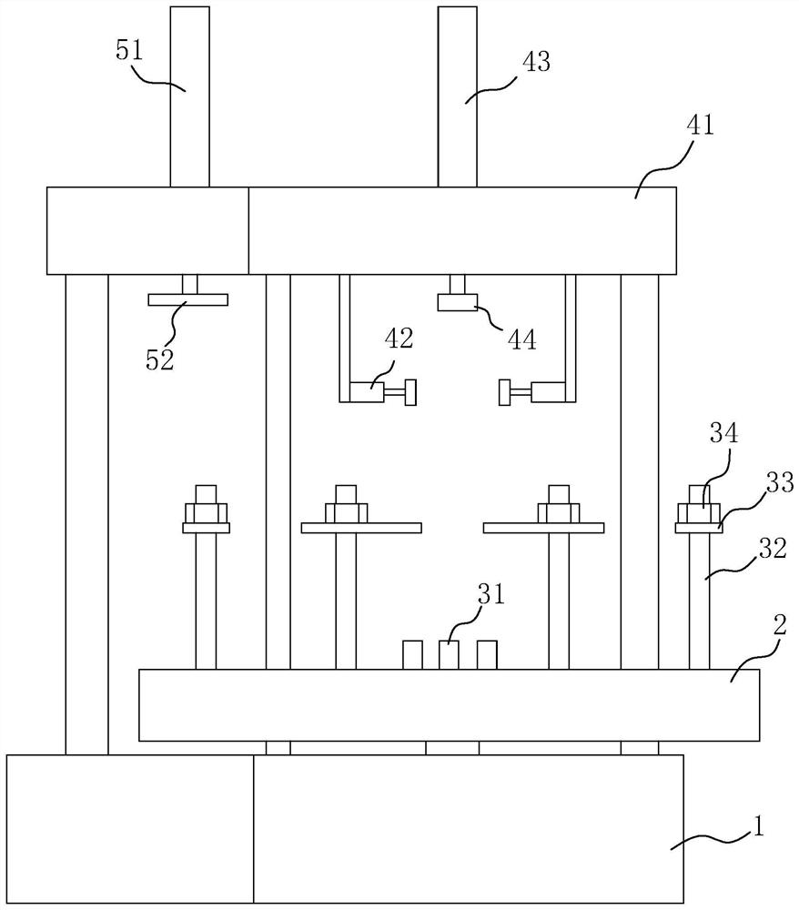 A copper pipe crimping device and crimping process for large-scale products