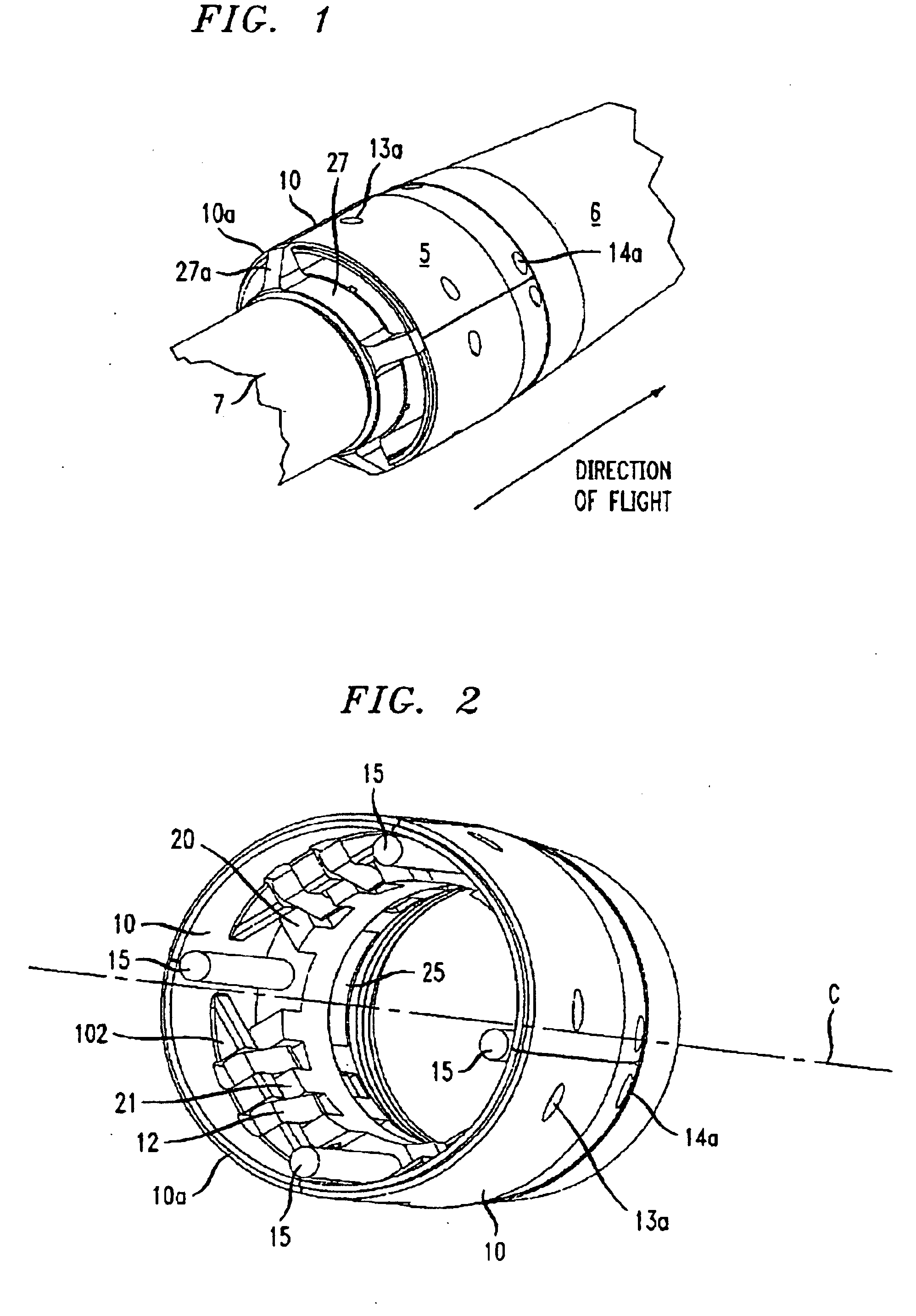 Deployable flare with simplified design