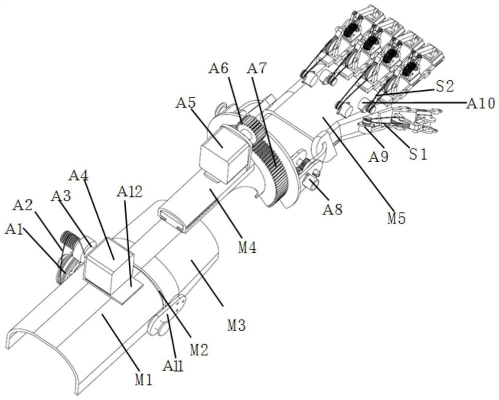 Portable upper limb rehabilitation robot and its digital simulation implementation method based on labview