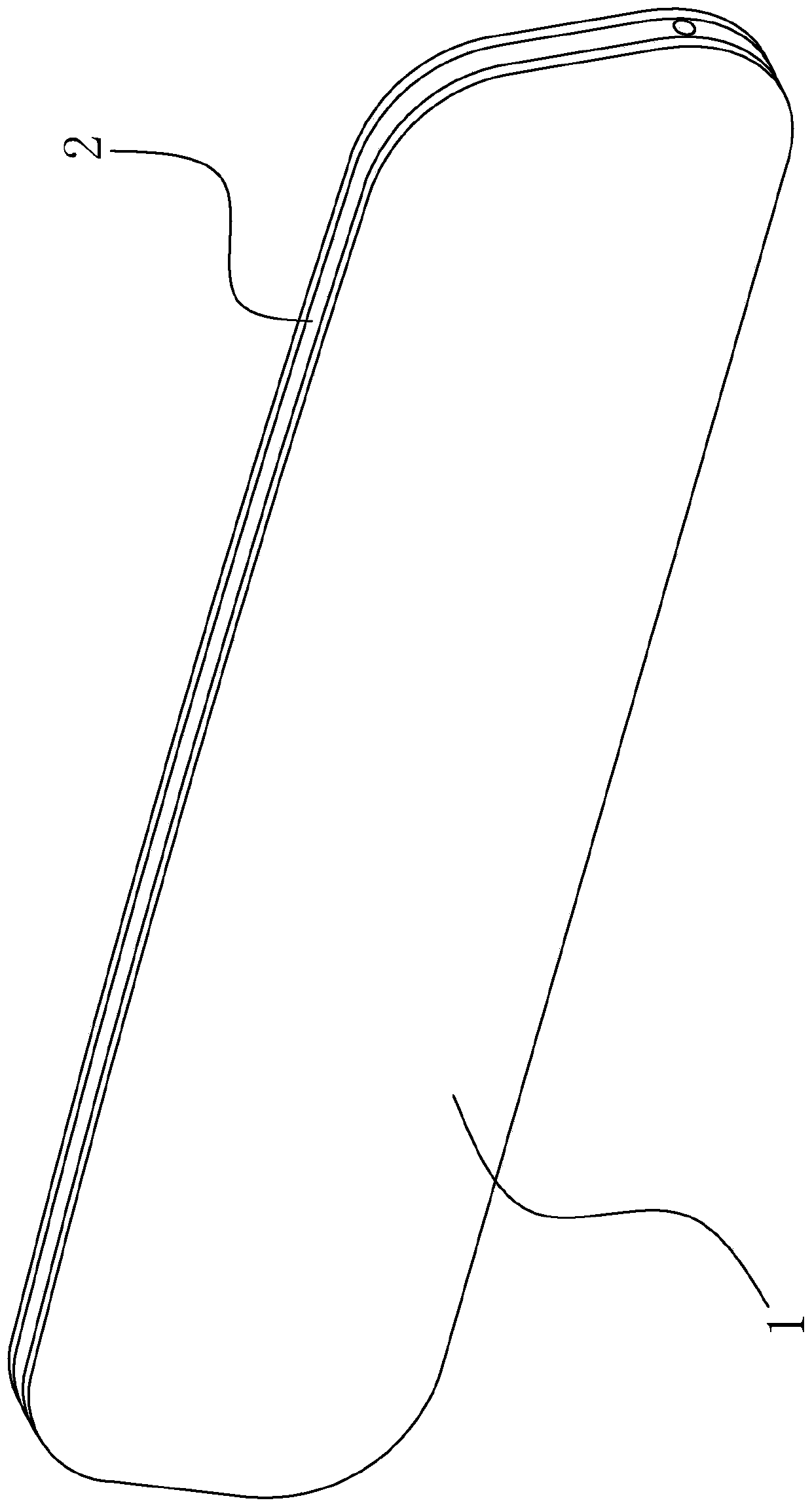 Method for conveniently pouring electrochromic liquid into electrochromic rearview mirror