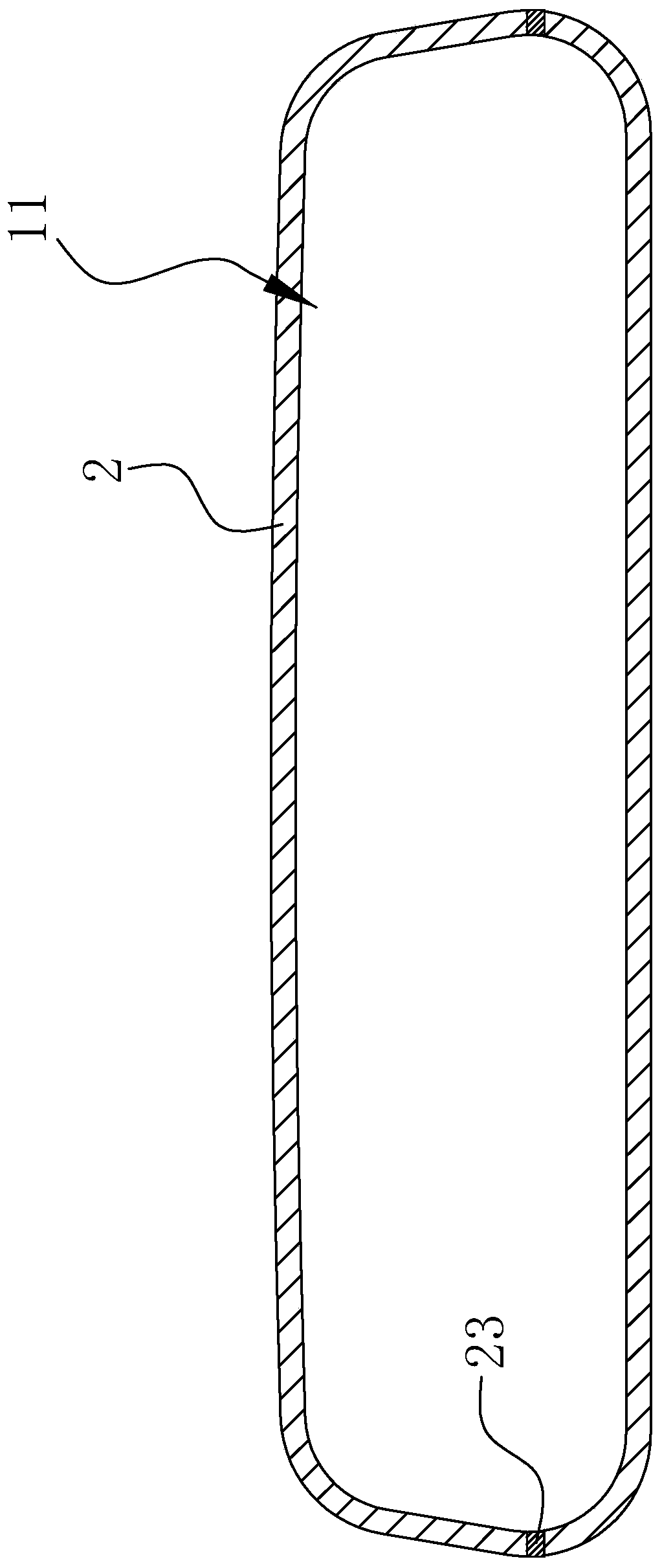 Method for conveniently pouring electrochromic liquid into electrochromic rearview mirror