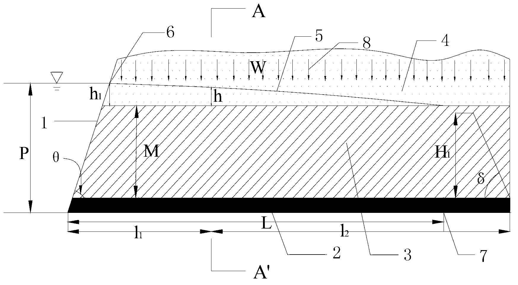 Coal pillar setting and extracting method for protecting important water body