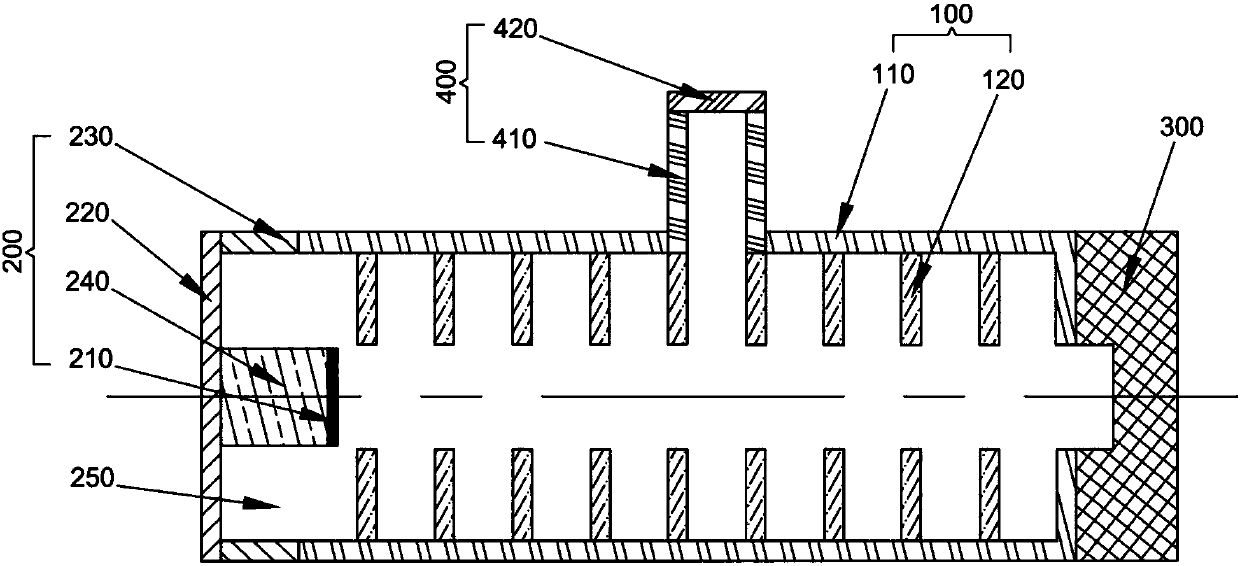 Compact oscillator based on cold cathode