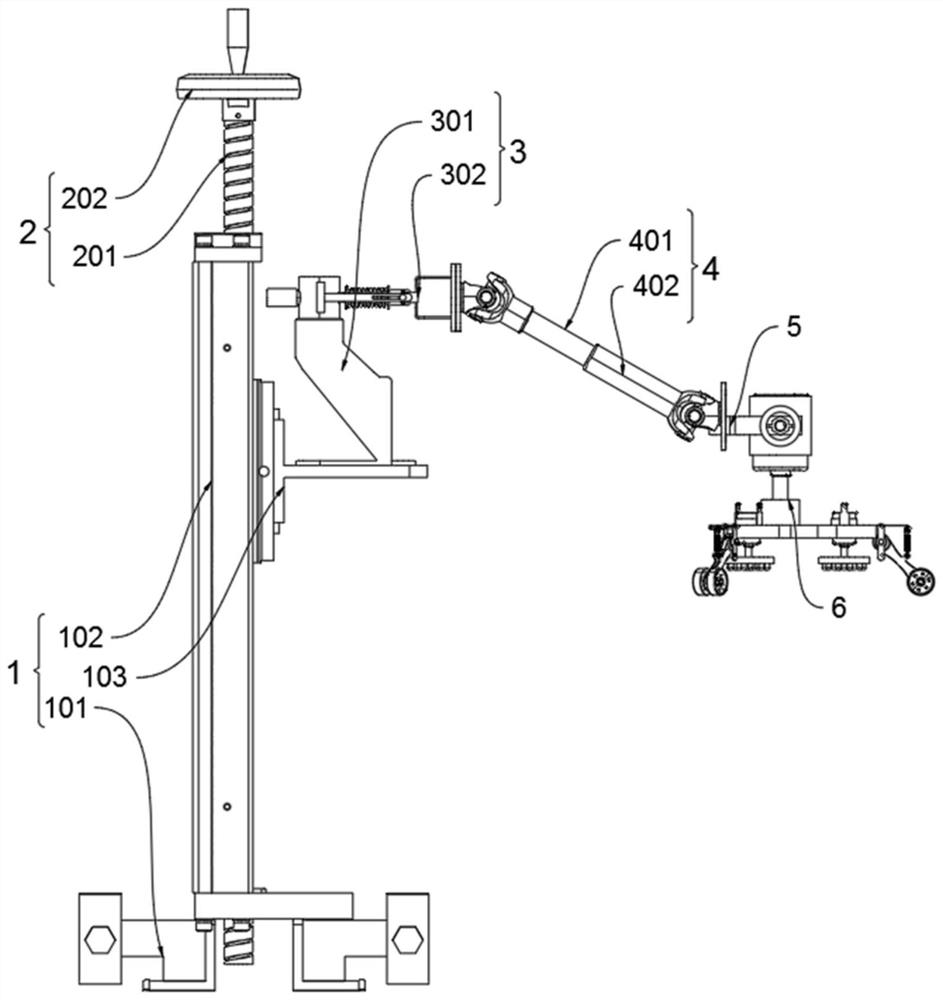 Traditional Chinese medicine nursing massage device for digestive system department and use method