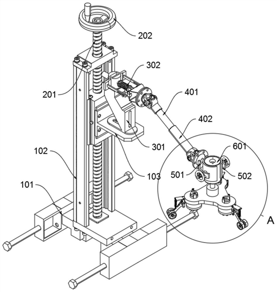 Traditional Chinese medicine nursing massage device for digestive system department and use method