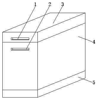 Multi-barrier-layer damping and buffer foam plastic box