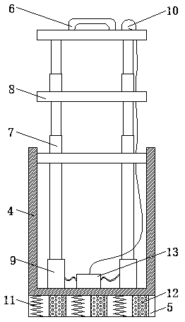 Multi-barrier-layer damping and buffer foam plastic box