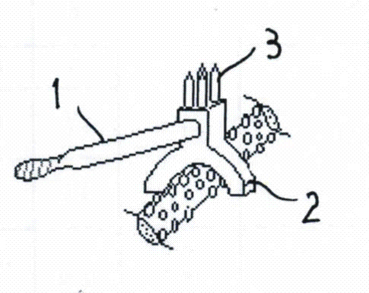 Special arc hammer for cable deicing