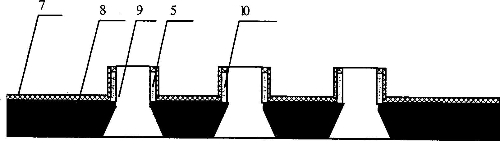 Miniature colloid impeller and making method thereof