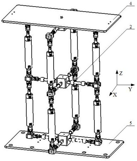 Bionic robot, system and method based on series-parallel hybrid pneumatic muscles and air cylinders