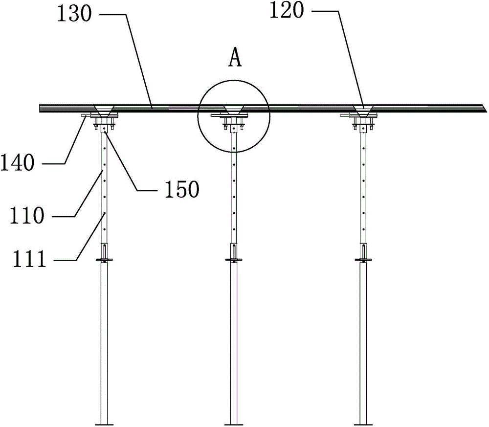 A formwork quick release system