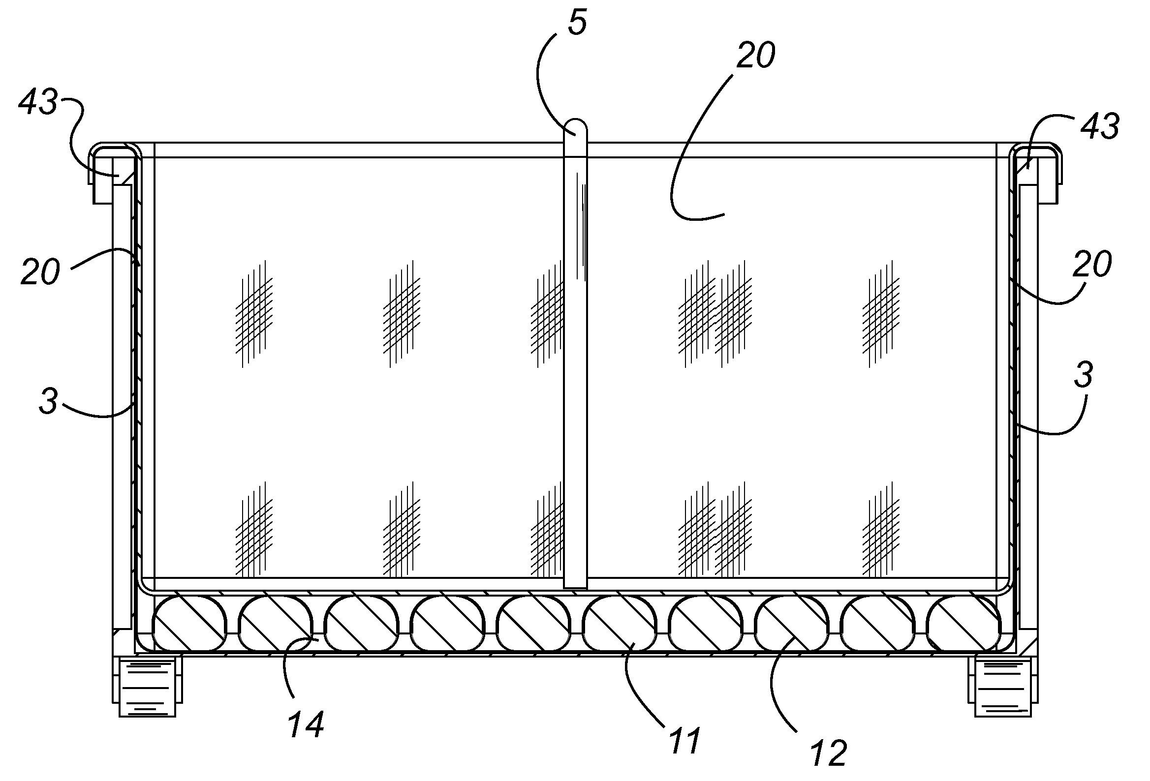 Portable settling and dewatering tank