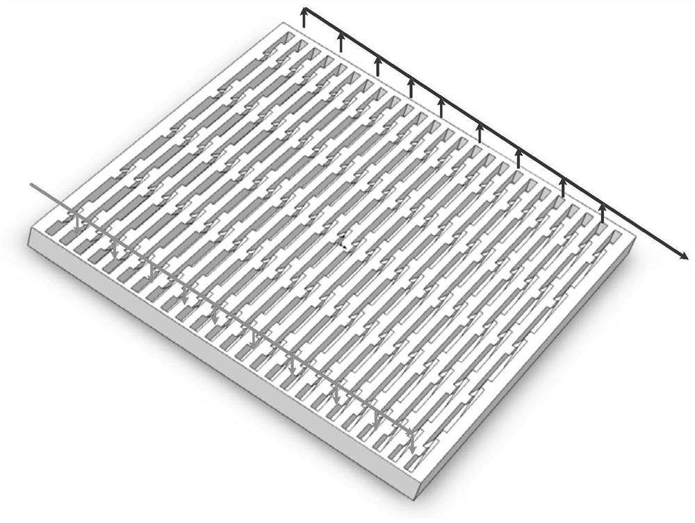 Runner structure for chip cooling and manufacturing method thereof