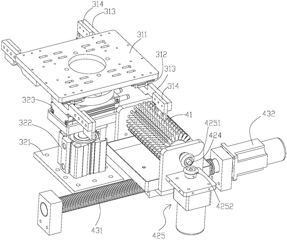 Automatic board brushing method for charger PCBA boards