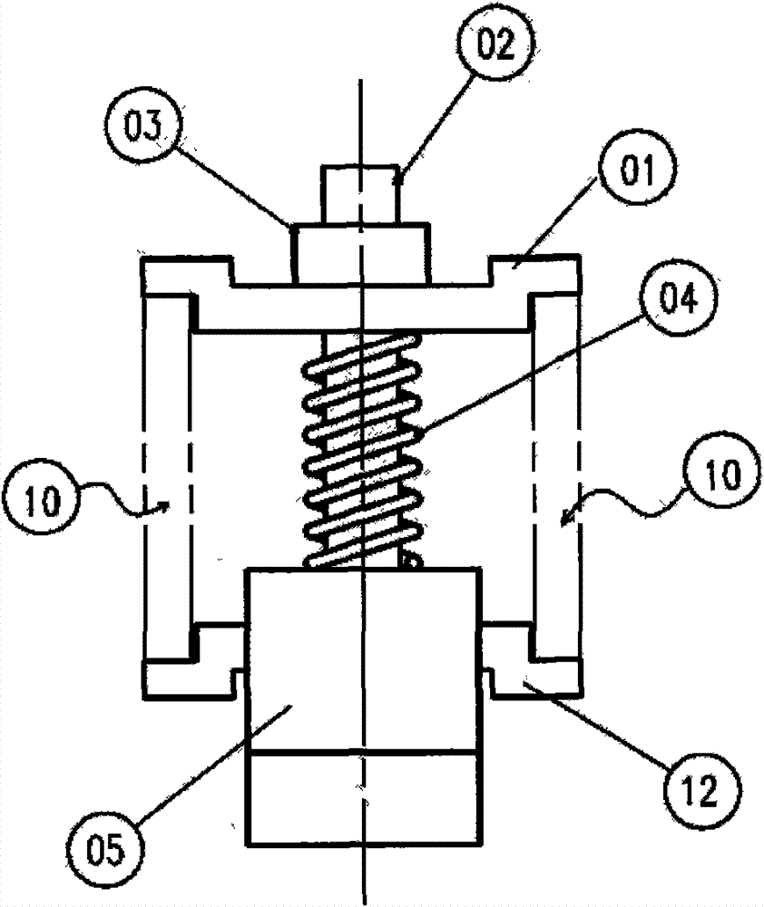 Guide rail cleaning device for escalator or automatic pavement