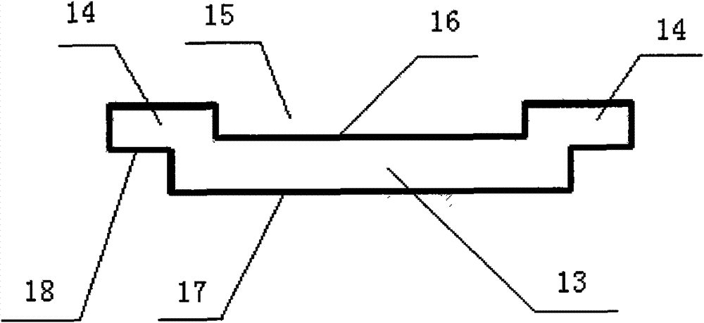 Guide rail cleaning device for escalator or automatic pavement