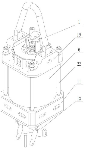 Direct-drive type electric top drive for well drilling