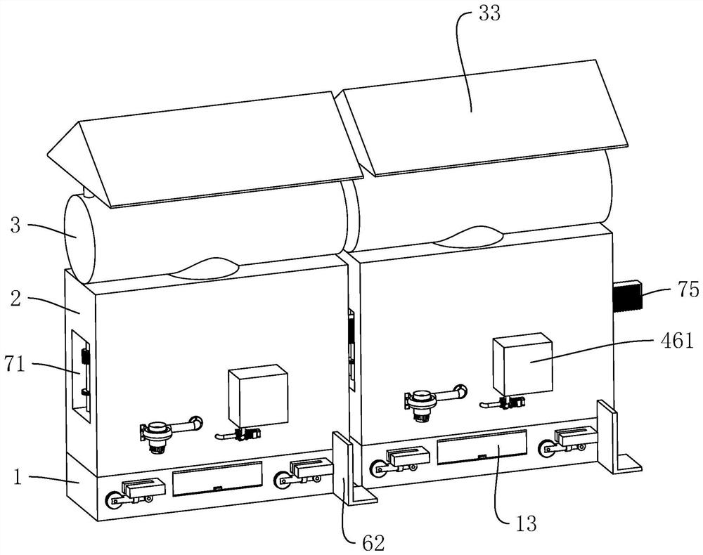 Surface mine mining dust removal system